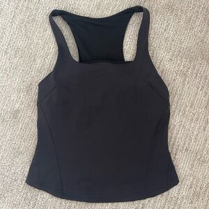 Lululemon Instill Black Racerback Tank Top size 6